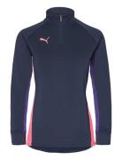 Individualblaze 1/4 Zip Top Sport Women Sport Clothing Sports Tops & T-shirts Sport Long Sleeve Tops Navy PUMA