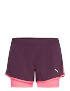 Run Favorite Velocity 2In1 3" Short W Sport Women Sport Clothing Sport Shorts Sport Training Shorts Purple PUMA