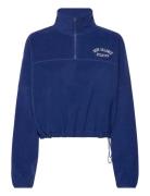 Graphic Polar Fleece Half Zip Sport Sport Clothing Sport Fleeces & Midlayers Blue New Balance