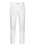 Slim-Fit 100% Linen Trousers Bottoms Trousers Linen Trousers White Mango