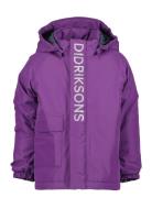 Talvi Kids Jkt Sport Jackets & Coats Winter Jackets Purple Didriksons