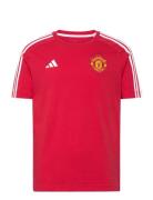 Mufc Dna Tee Sport Men Sports Clothes Sport Tops Sport T-Skjorte Red Adidas Performance