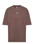 Essentials Tee Os Sport Sport Clothing Sports Tops & T-shirts Sport T-Skjorte Brown Adidas Originals