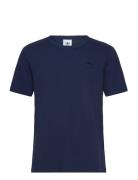 Trefoil Essentials Waffle T-Shirt Sport Men Men Sports Clothes Sport Tops Sport T-Skjorte Navy Adidas Originals