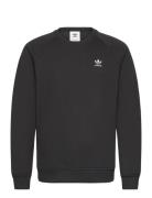 Trefoil Essentials Crew Sport Men Sport Clothing Sport Sweatshirts & Hoodies Sport Sweatshirts Black Adidas Originals