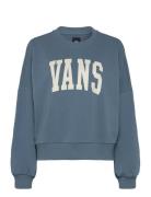 Stadium Loose Crew Sport Women Sport Clothing Sport Sweatshirts & Hoodies Sport Sweatshirts Blue VANS