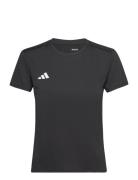 Adizero E Tee Sport Sport Clothing Sports Tops & T-shirts Sport T-Skjorte Black Adidas Performance