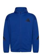 M Z.n.e. Fz Sport Men Sport Clothing Sport Sweatshirts & Hoodies Sport Hoodies Blue Adidas Sportswear