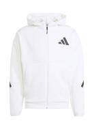 M Z.n.e. Fz Sport Men Sport Clothing Sport Sweatshirts & Hoodies Sport Hoodies White Adidas Sportswear