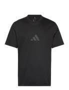 M Z.n.e. Tee Sport Men Men Sports Clothes Sport Tops Sport T-Skjorte Black Adidas Sportswear