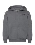 M Simple Dome Full Zip Hoodie Sport Men Sport Clothing Sport Sweatshirts & Hoodies Sport Hoodies Grey The North Face