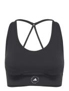 Asmc Tst Bra Sport Women Sport Clothing Sport Bras - All Black Adidas By Stella McCartney