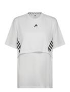 Mat Tee Sport Women Sport Clothing Sports Tops & T-shirts Sport T-Skjorte White Adidas Performance