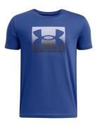 Ua B Boxed Sports Update Ss Sport Men Men Sports Clothes Sport Tops Sport T-Skjorte Blue Under Armour