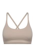 All Me Light Support Bra Sport Women Sport Clothing Sport Bras - All Beige Adidas Performance