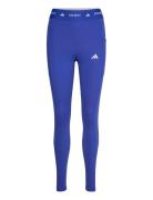 Adidas Techfit Stash Pocket Full Length Leggings Sport Women Sport Clothing Sport Tights Sport Training Tights Blue Adidas Performance