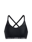 Ua Crossback Low Bra Sport Women Sport Clothing Sport Bras - All Black Under Armour