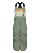 Mash Up Youth Bib Outerwear Snow-ski Clothing Snow-ski Pants Green Quiksilver