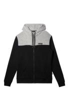 Keller Block Zip Sport Sport Clothing Sport Sweatshirts & Hoodies Sport Hoodies Black Quiksilver