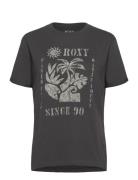 Summer Fun A Sport Sport Clothing Sports Tops & T-shirts Sport T-Skjorte Black Roxy