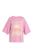 Sweet Shine A Sport Women Sport Clothing Sports Tops & T-shirts Sport T-Skjorte Pink Roxy