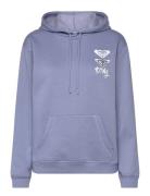 Surf Stoked Hoodie Brushed A Sport Women Sport Clothing Sport Sweatshirts & Hoodies Sport Hoodies Blue Roxy