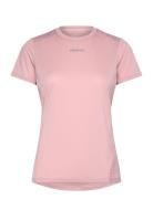 Adv Essence Ss Tee 2 W Sport Sport Clothing Sports Tops & T-shirts Sport T-Skjorte Pink Craft