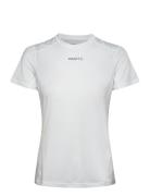 Adv Essence Ss Tee 2 W Sport Sport Clothing Sports Tops & T-shirts Sport T-Skjorte White Craft