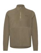 Borg Half Zip Fleece Sport Men Sport Clothing Sport Fleeces & Midlayers Khaki Green Björn Borg