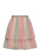 Skirt W. Glitter Dresses & Skirts Skirts Tulle Skirts Multi/patterned Minymo