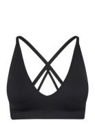 Shape Seamless Cross Back Bra Sport Women Sport Clothing Sport Bras - All Black Aim´n