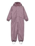 Thermo Rainsuit Aiko Outerwear Coveralls Rainwear Coveralls Purple Wheat