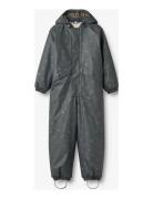 Thermo Rainsuit Aiko Outerwear Coveralls Rainwear Coveralls Black Wheat