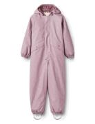 Thermo Rainsuit Aiko Outerwear Coveralls Rainwear Coveralls Pink Wheat