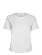 Essential Tee Sport Women Sport Clothing Sports Tops & T-shirts Sport T-Skjorte White Casall