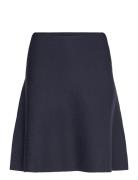 Srhenrietta Short Skirt Knit Skirts Short Skirts Navy Soft Rebels