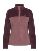 Benton Springs 1/2 Snap Pull Over Ii Sport Women Sport Clothing Sport Fleeces & Midlayers Pink Columbia Sportswear