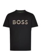 Tee 1 Sport Men Men Sports Clothes Sport Tops Sport T-Skjorte Black BOSS