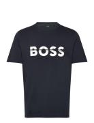 Tee 1 Sport Men Men Sports Clothes Sport Tops Sport T-Skjorte Navy BOSS