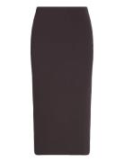 Michelle - All Day Jersey Skirts Knee-length & Midi Skirts Brown Day Birger Et Mikkelsen