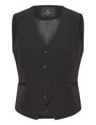 Rubysusbbbielle Waistcoat Blazers Sleeveless Blazers Black Bruuns Bazaar