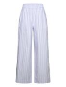 Striped Wide Pants Designers Trousers Wide Leg Blue REMAIN Birger Christensen