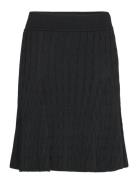 Cable-Knit A-Line Skirt Skirts Knee-length & Midi Skirts Black Polo Ralph Lauren