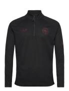 Halo Dbu Sorona Half Zip Sport Sport Clothing Sport Fleeces & Midlayers Black Hummel