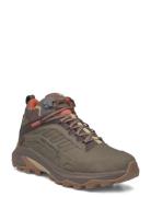 Men's Moab Speed 2 Ltr Mid Wp - Oli Sport Men Sport Shoes Sport Outdoor-hiking Shoes Khaki Green Merrell