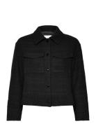 Tweed Blazer Jacket Blazers BouclÉ Blazers Black GANT