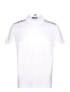 Li L Regular Fit Polo Sport Men Sport Clothing Sport Tops Sport Polos Sport Short-sleeved Polos White J. Lindeberg