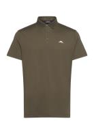 Wince Reg Fit Polo Sport Men Sport Clothing Sport Tops Sport Polos Sport Short-sleeved Polos Green J. Lindeberg