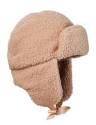 Winter Cap - Pink Bouclé 1-2Yr Accessories Headwear Hats Winter Hats Pink Elodie Details