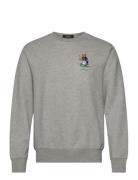 Classic Fit Bear Double-Knit Sweatshirt Sport Men Sport Clothing Sport Sweatshirts & Hoodies Sport Sweatshirts Grey Ralph Lauren Golf